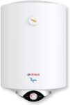 Venus 25 L Storage Water Geyser (Audra 25AV 25-Litre Water Heater, Porcelain Enamel Glass Lined Tank, BEE Star Rating – 5 Stars, ISI, Free Flexible Hose, White)