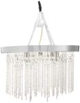 tu casa SL2175 Ceiling Light, Silver,corded-electric
