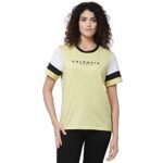 Mode By Red Tape Women Lemon Round Neck T-Shirt_MAT0699-M