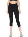 Adidas womens Polyester D2M HR 7/8 Training Tights Black 32