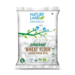 Natureland Organics Whole Wheat Flour 5 Kg – Organic Wheat Flour