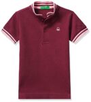 United Colors of Benetton Boy’s Regular Polo Shirt (30894ECOMI_Maroon 1Y)