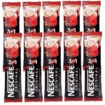 Nescafe 3In1 Original 10 Sachets 17.5 grams Each Instant Coffee (Imported), Powder, Bag