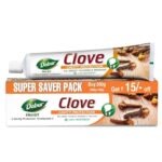 Dabur Herb’l Clove 300g (200g + 100g) – Cavity Protection Toothpaste with No added Fluoride and Parabens