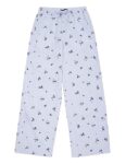 Marks & Spencer Womens Loose Fit Trouser (S) Blue