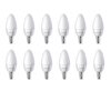 Philips Ace Saver Base E14 2.7-Watt LED Lamp (Pack of 12, White)