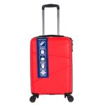 Home F Gear Joy PP008 24″ Red Check-in Suitcase (4035)
