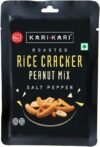 Kari kari Roasted Rice Cracker ( salt Pepper)(18 g)