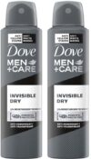DOVE Men+Care Invisible Dry Spray Antiperspirant Deodorant (Pack of 2) Deodorant Spray  –  For Men(500 ml, Pack of 2)