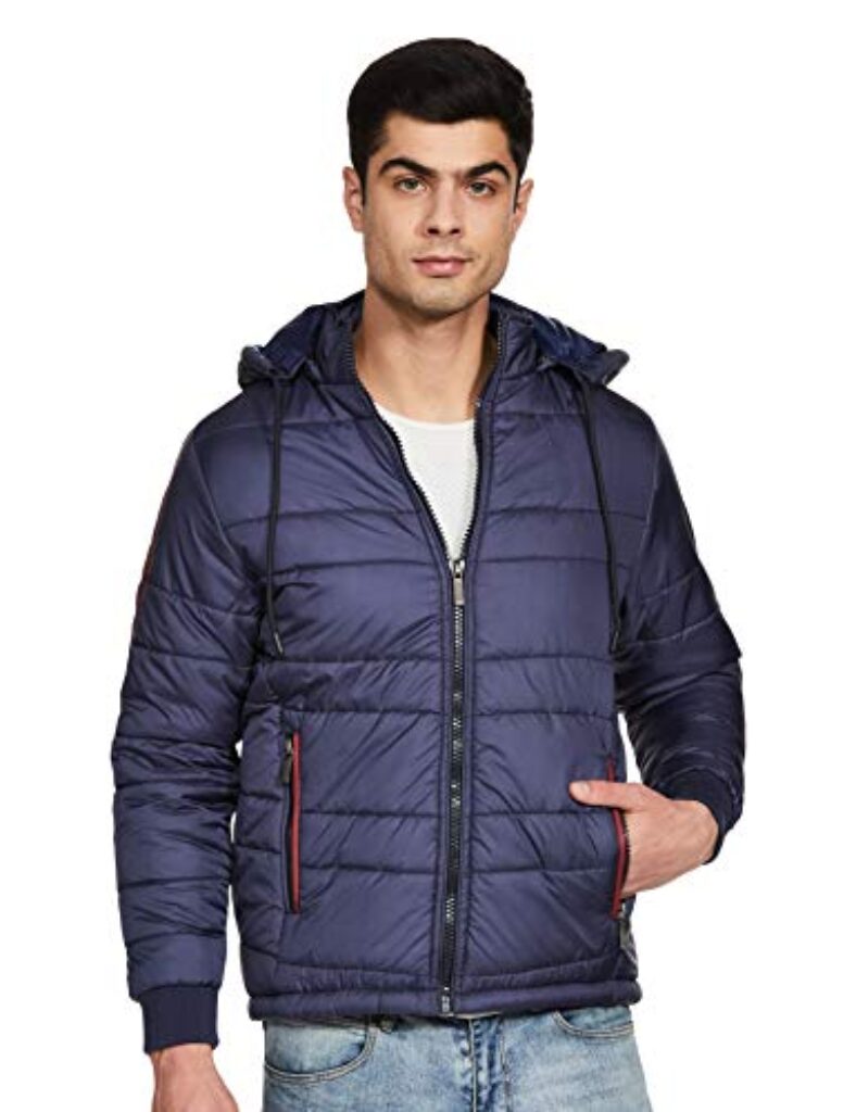 Cazibe Men Jacket (14742BT_Navy_M)