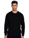 Amazon Brand – Symbol Men’s Acrylic Casual Sweater (SWR-SY-AW21-01_Black_M), Round Neck