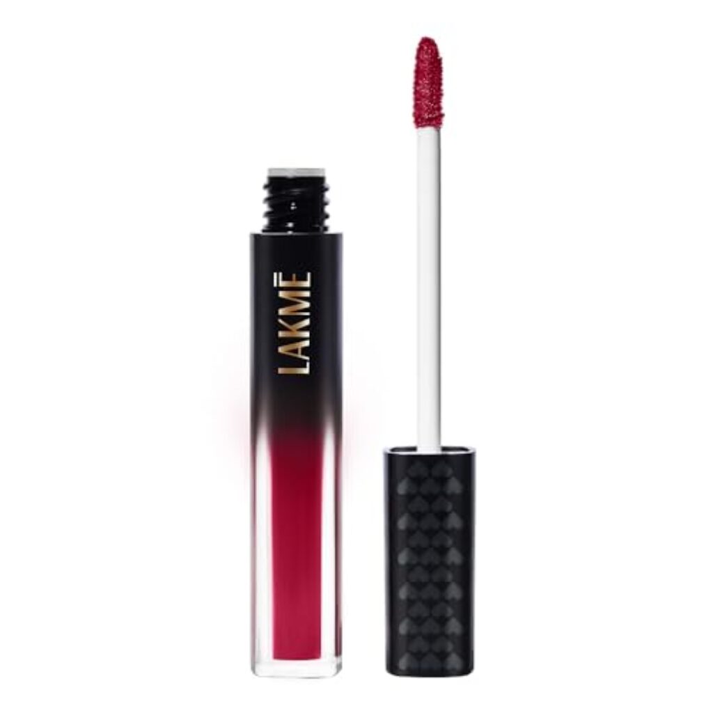 Lakme Absolute Sheer Lip Mousse Liquid lipstick, Mauve Mischief, 4.6g