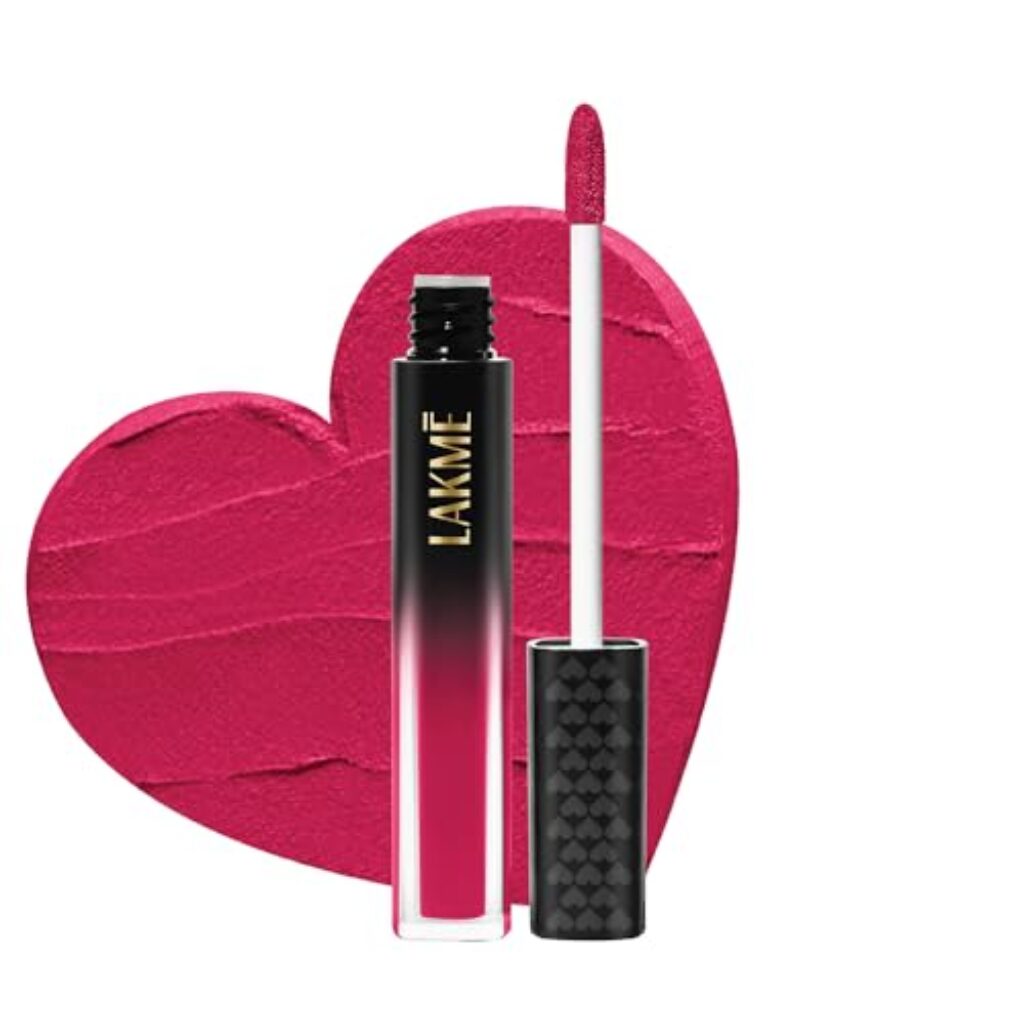 LAKMÉ Xtraordin-Airy Matte Lip Mousse Right Swipe Pink