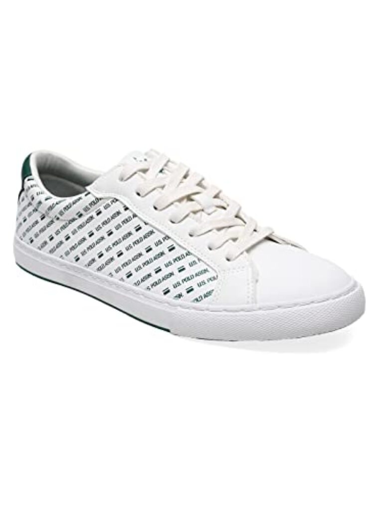 U.S. Polo Assn. Men's Casual Off White Sneakers -UK10/India(44 EU)(2FD22151A01)