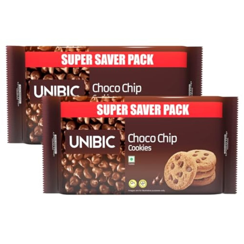 Unibic Choco Chip Cookies|Rich in Chocolate| 1kg