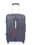 Tommy Hilfiger Wyoming Unisex Hard Luggage – Navy, 55Cm Cabin Trolley Bag