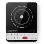 Longway Cruiser IC 2000 Watt Induction Cooktop with Auto Shut-Off & Over-Heat Protection With 8 Cooking Mode & BIS Approved | 1-Year Warranty | (Black)