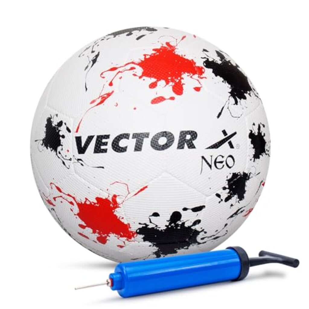 Vector X Neo Rubber Moulded Football with Pump