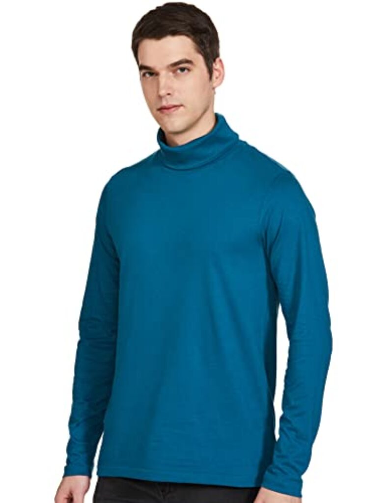 Amazon Brand - Symbol Men's Solid Regular T-Shirt (AW17PLSR2_Fog Teal XL)