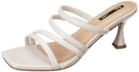 Red Label Womens Nancy Mule White Slipper UK 6 (7711888)