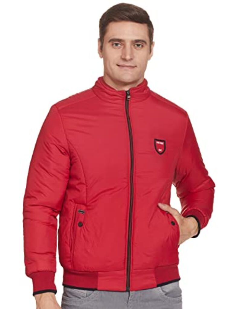 Cazibe Men Jacket (43234BT_Red_M)