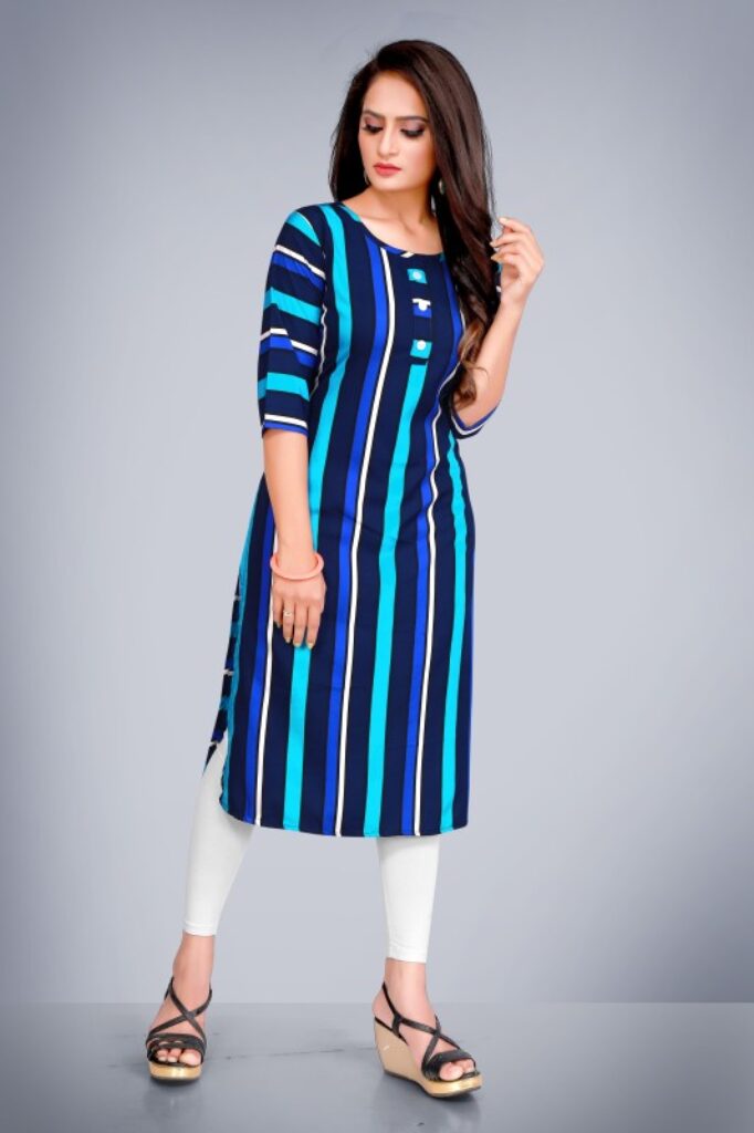 KETAKI FASHION Women Printed Straight Kurta(Multicolor)