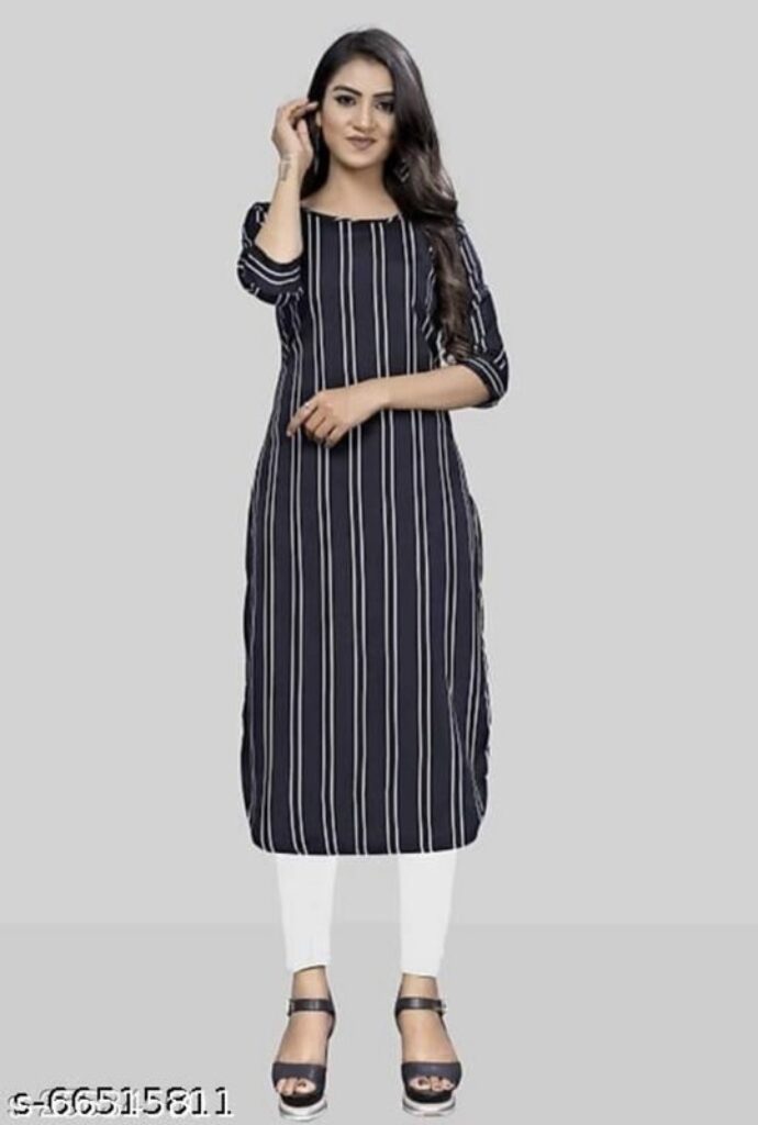 ak fashion mall Women Printed A-line Kurta(Multicolor)