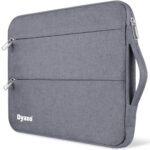 Dyazo 13.3 inch Laptop Bag Sleeve Sleeve Bag Cover for 13 inch Apple Mac Book Air Pro Retina 13 13.3 inch MacBook 13.3 inch and all other laptops & Notebooks with front packet and handle (Grey)