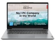 Lenovo IdeaPad Slim 1 Intel Core Celeron N4020 14″ HD Thin and Light Laptop (8GB/512GB SSD/Windows 11 Home/Office 21/1Yr Warranty/Cloud Grey/1.3Kg), 82V6009LIN