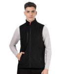 Scott International Jacket For Men Polar Fleece Jacket For Winter Jacket For Men Stylish Sleeveless Mens Jacket Jerkin for Men Standard Length Casual Jacket Winter Jackets for Men