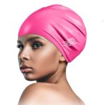 Lifelong Swimming Cap for Women – Swim Hair Caps for Long Hair- Waterproof Head Cover Cap – Silicone Hair Cover Cap for Adult Women – Swimming Pool Cap – Easy Fit – Swimming Accessories