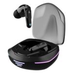 Home boAt Immortal 181 TWS Gaming in Ear Earbuds with Up to 40 Hrs Playtime,Quad Mics with Enx Tech,Beast Mode with 40Ms Latency,ASAP Charge,Ipx4,Iwp, RGB Led Lights, Btv5.3(Black Sabre)