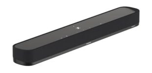 Sennheiser AMBEO Soundbar Mini- 250 Watts Immersive 3D Audio for TV, Movies & Music – Multiple Connectivity (Bluetooth, Wi-Fi), Alexa Built-in & Dolby Atmos, Designed in Germany, 2 Yr Warranty