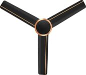 Havells 1200mm Trinity BLDC Motor Ceiling Fan | 5 Star with RF Remote, Modular Foiling Motor, Upto 60% Energy Saving | 100% Copper, High Air Delivery | (Pack of 1, Mettalic Black LT Copper)