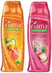 Fiama Patchouli & Macadamia Pure Indulgence Shower Gel, 250ml & Shower Gel – Peach & Avocado For Moisturised Skin With Skin Conditioners, 250ml
