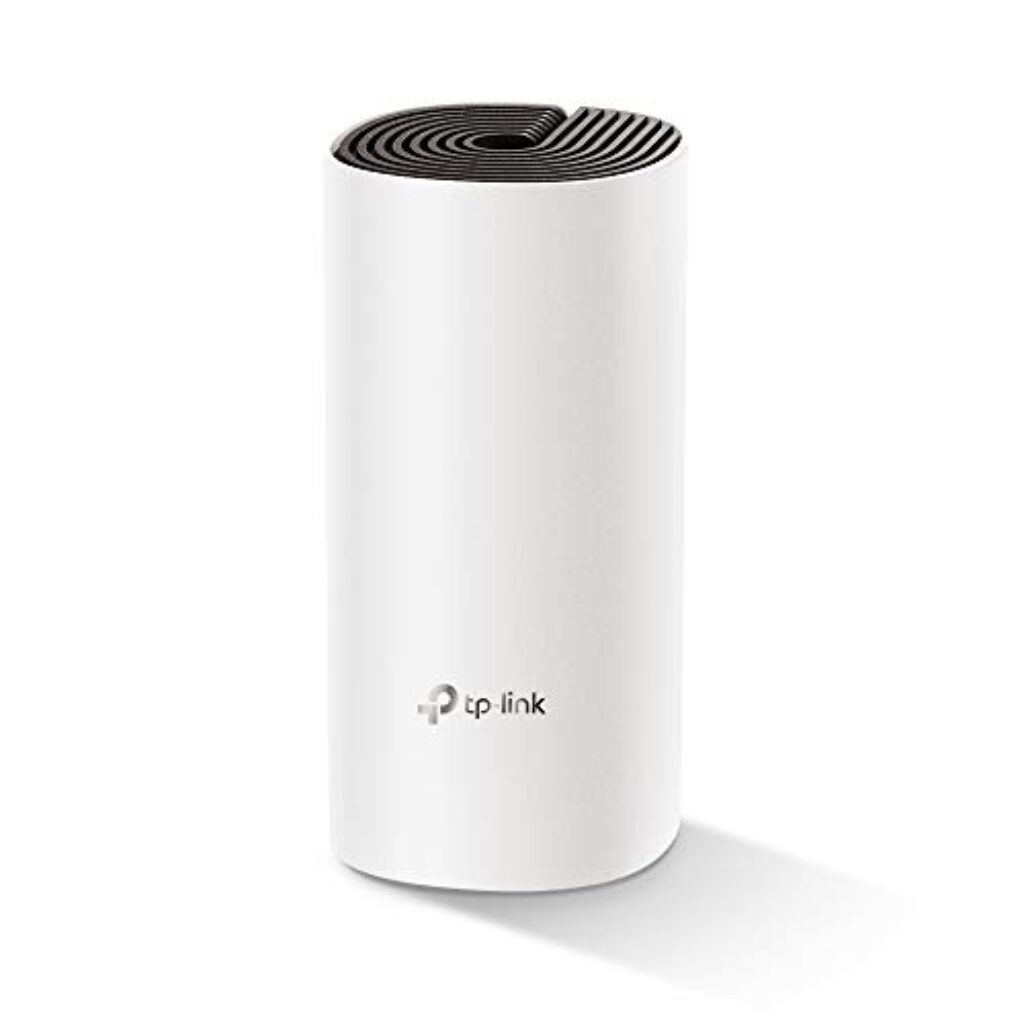 TP-Link Deco M4 Whole Home Mesh Wi-Fi System, Seamless Roaming and Speedy (Ac1200), Dual_Band, Work with Amazon Echo/Alexa, Router and Wi-Fi Booster, Parental Control, Pack of 1, Qualcomm CPU