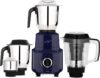 V-Guard Sturdy QuadraFlow Design Juicer Jar 750 W Juicer Mixer Grinder(Citius | 4 Jars | Precision Blend Stainless Steel Blades | Blue)