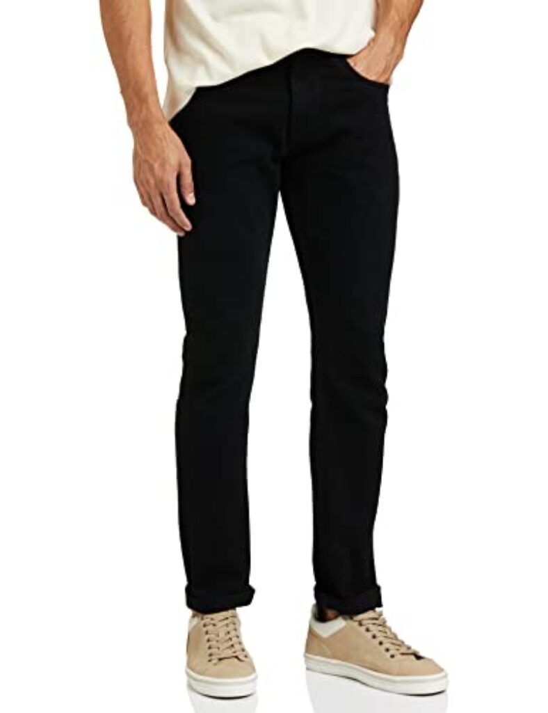 Diverse Men's Relaxed Fit Jeans (DCMDT03RC11L04-40A_Black_32)