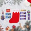 Cadbury assorted treats with Christmas stocking and key chain, 630.5 g
