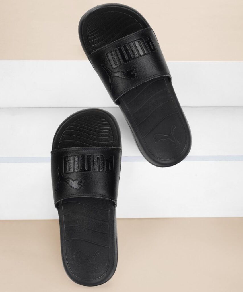 PUMA Men Popcat 20 RES Slides(Black , 8)