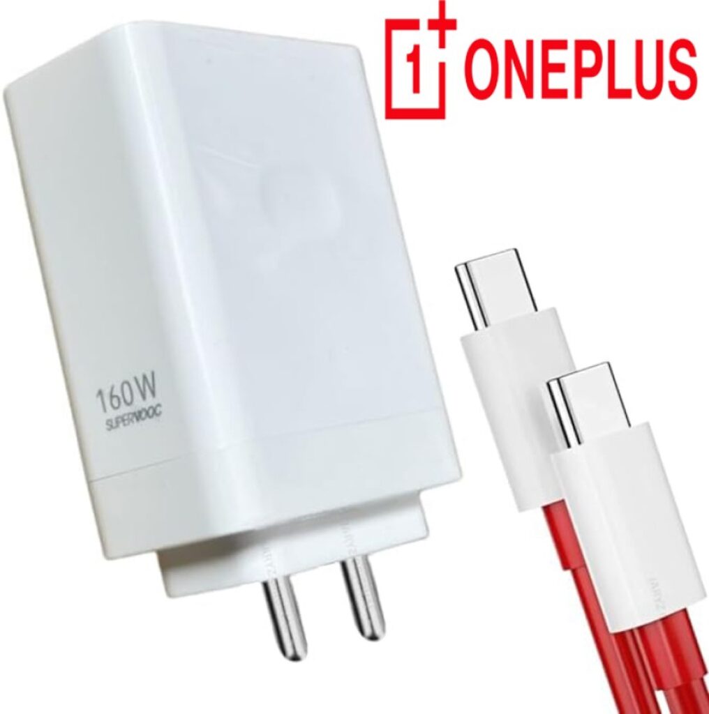 OnePlus SuperVOOC 3 A Wall Charger for Mobile with Detachable Cable(White, Cable Included)