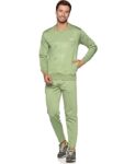 YHA Men’s Regular Fit TrackSuit (TRCKSUT03GRNL_Green_Large)