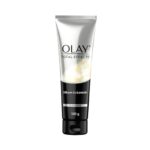 Olay Foaming Cleanser | Face Wash | Clear and Even Skin | With Glycerin | Normal, Oily, Dry, Combination Skin | 100g (Total Effects Exfoliating)