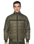 Cazibe Men’s Nylon Standard Length Jacket (88302BT_Olive_L)