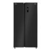 Panasonic 592 L Wifi Inverter Frost-Free Side by Side Refrigerator (NR-BS62MKX1, Black, Stainless Steel Finish)