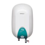 Havells Instanio Prime 25 Litre Storage Water Heater (Geyser) | Temp. Sensing Color Changing LED Indicator | Glass Coated Anti Rust Tank | Warranty: 5 Year on Tank | High Rise Compatible (White Blue)