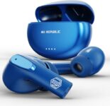 Nu Republic Epic X3 with Upto 48 hrs Playtime, X-Bass® Technology, Dual ENC Mic, BT V5.3 Bluetooth(Blue, True Wireless)