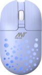Ant Value FKAPU05 / Silent, Adj. DPI, RGB Lights Wireless Optical Mouse(2.4GHz Wireless, Light Purple)
