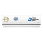 Voltas 2 ton 3 Star, Inverter Split AC (Copper, 4-in-1 Adjustable Mode, Anti-dust Filter, 2024 Model, 243V Vectra CAJ, White)