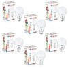 Bajaj Ivora HB LED Lamp 9W | Cool Day Light-6500K B22 | IR Free | UV Free | EnvIRonment Friendly‎ | Energy Efficient | 3.5 KV Surge Protection | Open CIRcuit Protection (Pack Of 6) | 1 Yr Warranty |